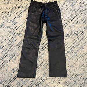 Katharine Hamnett Elegant Black Straight Leg Women's Pants